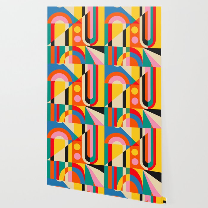 Colorful Geometrics Wallpaper Gallery Image 2