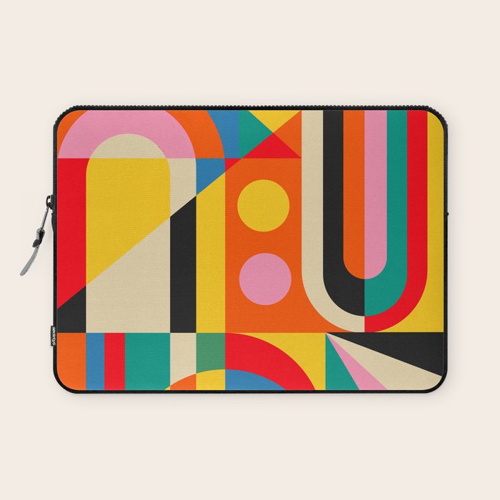 Colorful Geometrics Laptop Sleeve Gallery Image 1