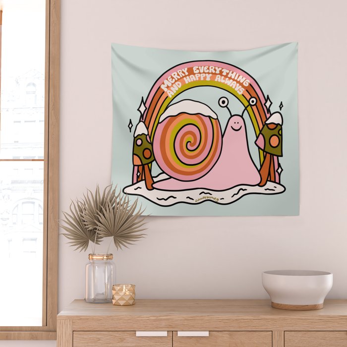 Merry Everything Wall Tapestry Gallery Image 2