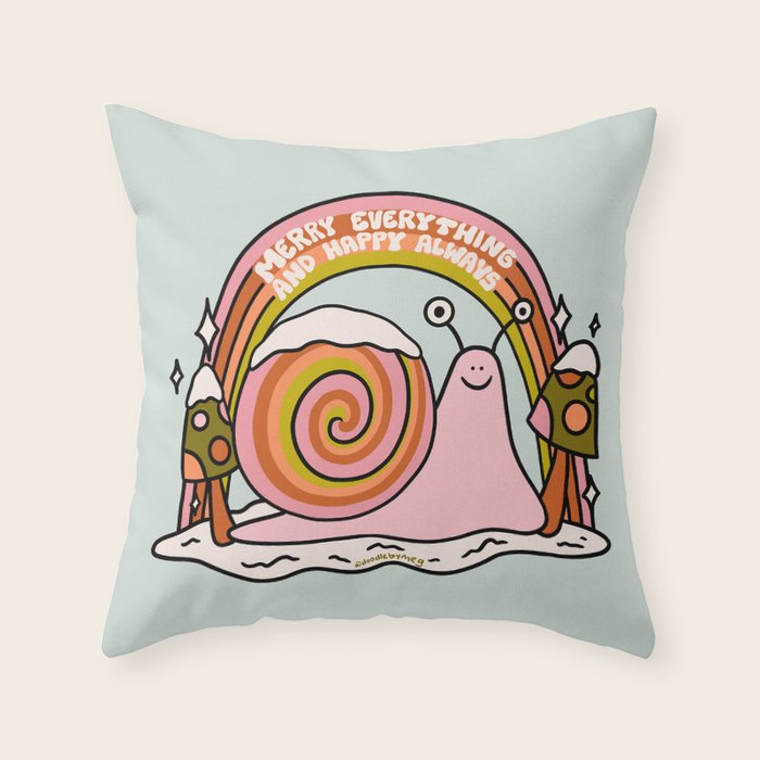 Merry Everything Throw Pillow Gallery Image 6