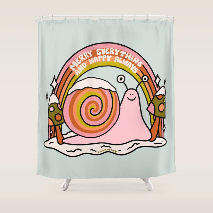 Merry Everything Shower Curtain Gallery Image 1
