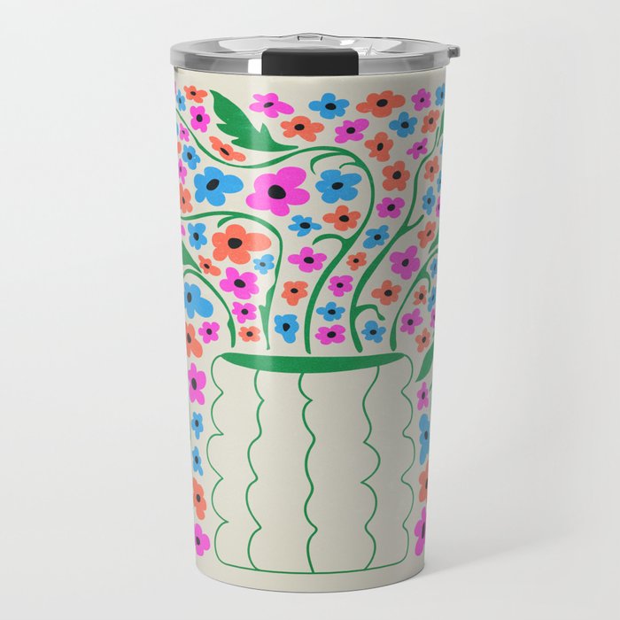 Flower Market 08: Rome Travel Mug Gallery Image 1