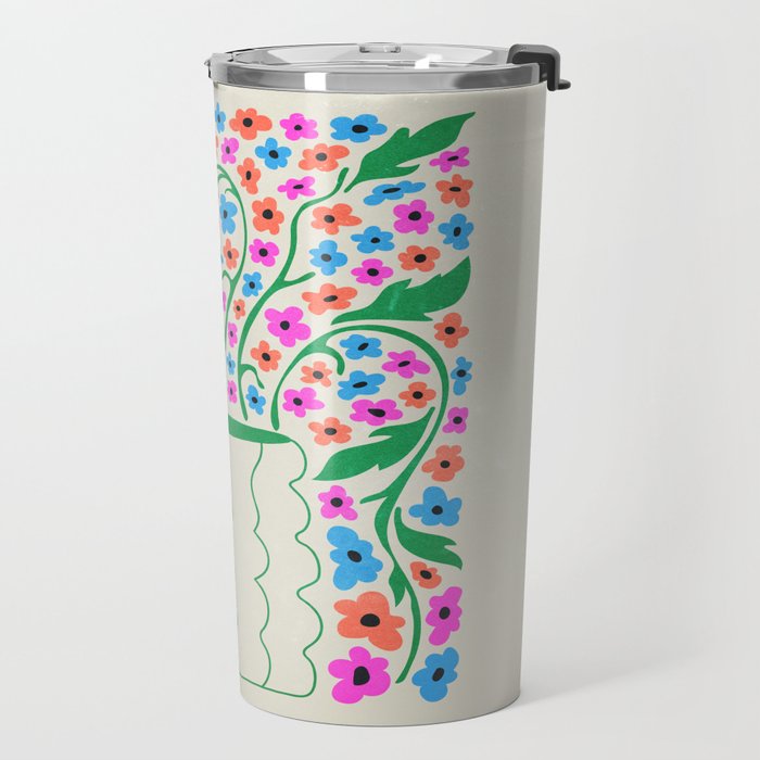 Flower Market 08: Rome Travel Mug Gallery Image 2