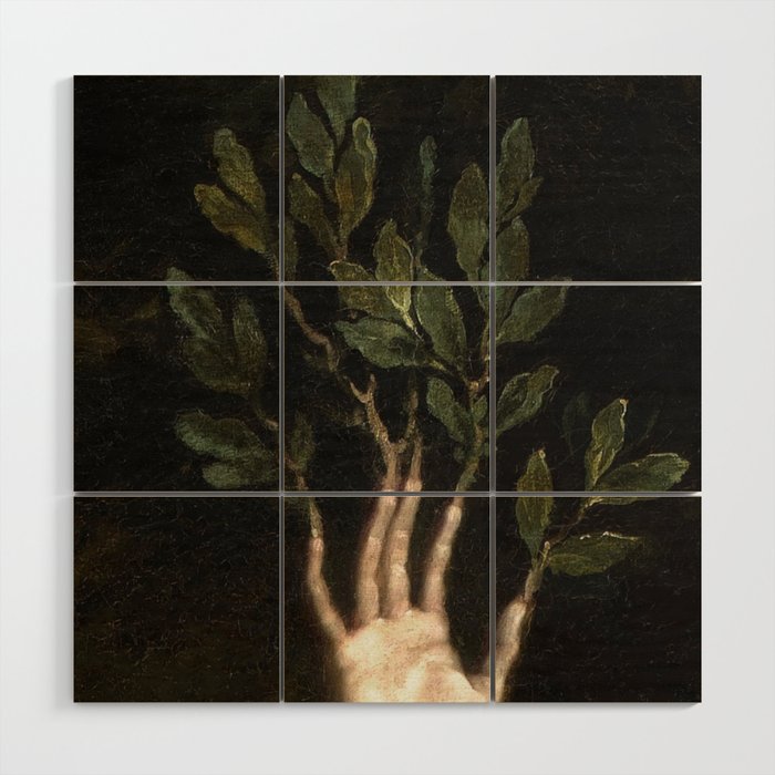 René-Antoine Houasse - Apollo et Daphne (detail) Wood Wall Art Gallery Image 1