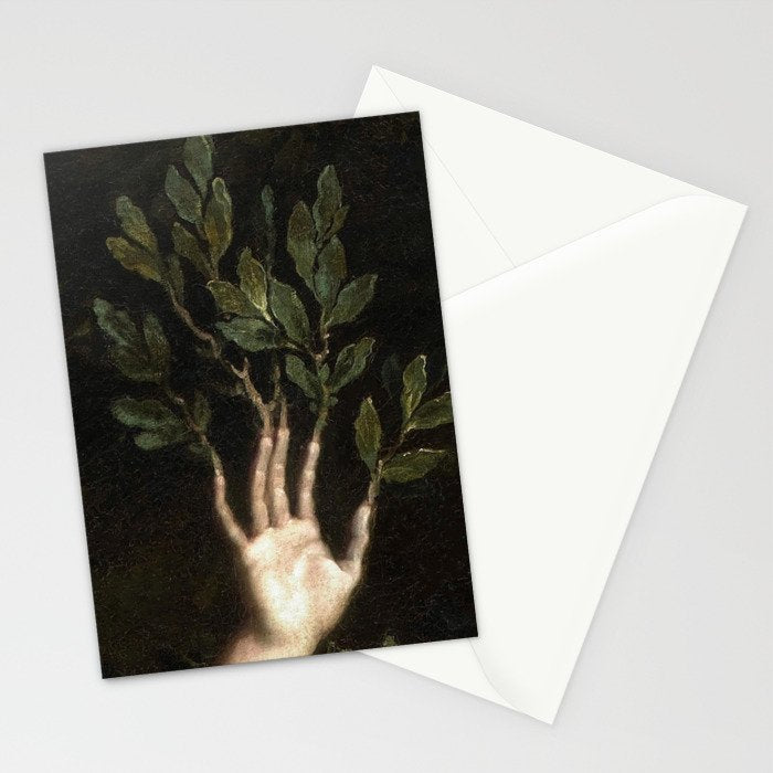 René-Antoine Houasse - Apollo et Daphne (detail) Stationery Card Gallery Image 2