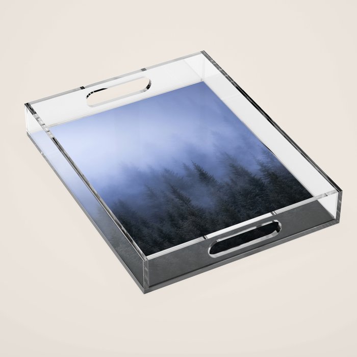 Foggy Forest Acrylic Tray Gallery Image 1