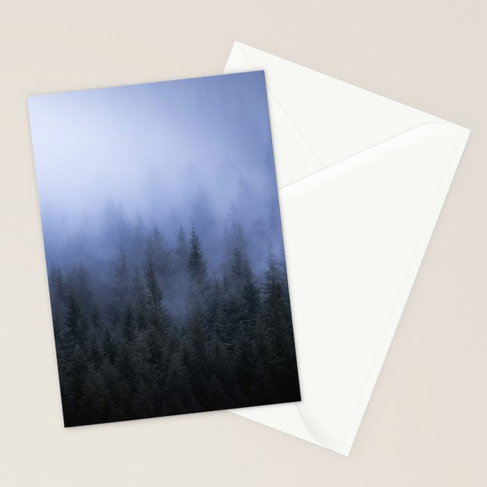 Foggy Forest Stationery Card Gallery Image 2