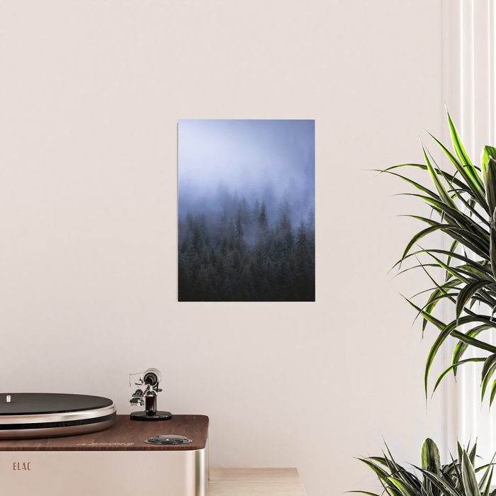 Foggy Forest Poster Gallery Image 2