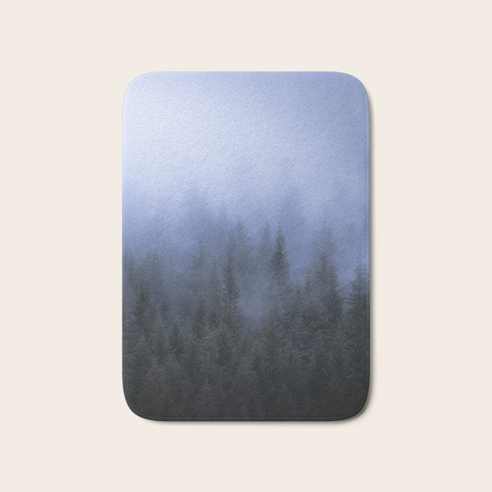 Foggy Forest Bath Mat Gallery Image 1