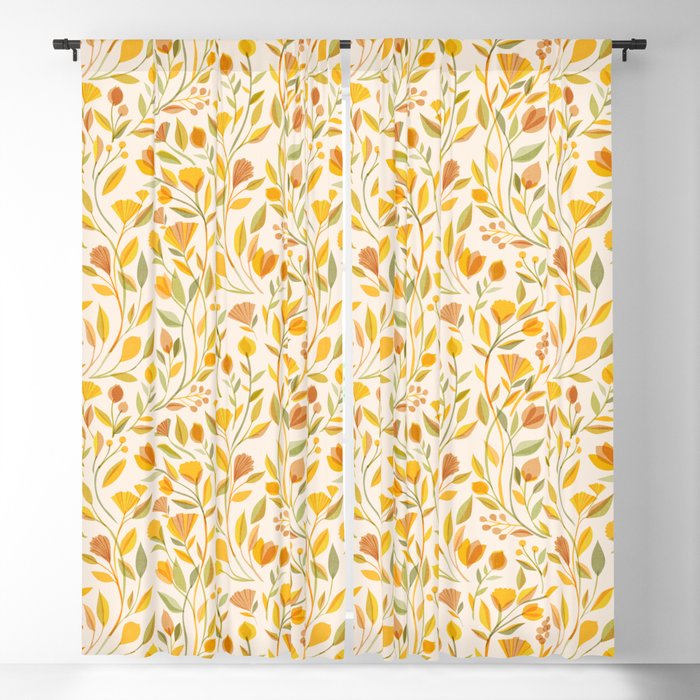 My Heart Blooms {Wilderness} Wild Flowers Window Curtain Gallery Image 5