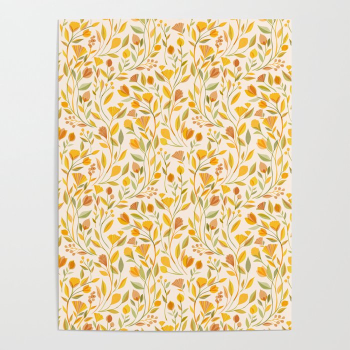 My Heart Blooms {Wilderness} Wild Flowers Poster Gallery Image 1
