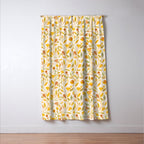 My Heart Blooms {Wilderness} Wild Flowers Window Curtain Gallery Image 3