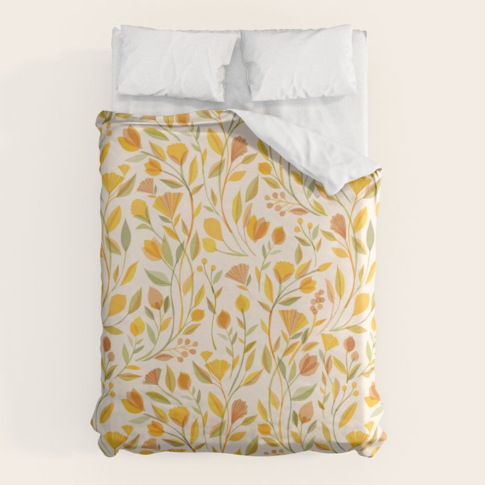 My Heart Blooms {Wilderness} Wild Flowers Duvet Cover Gallery Image 6