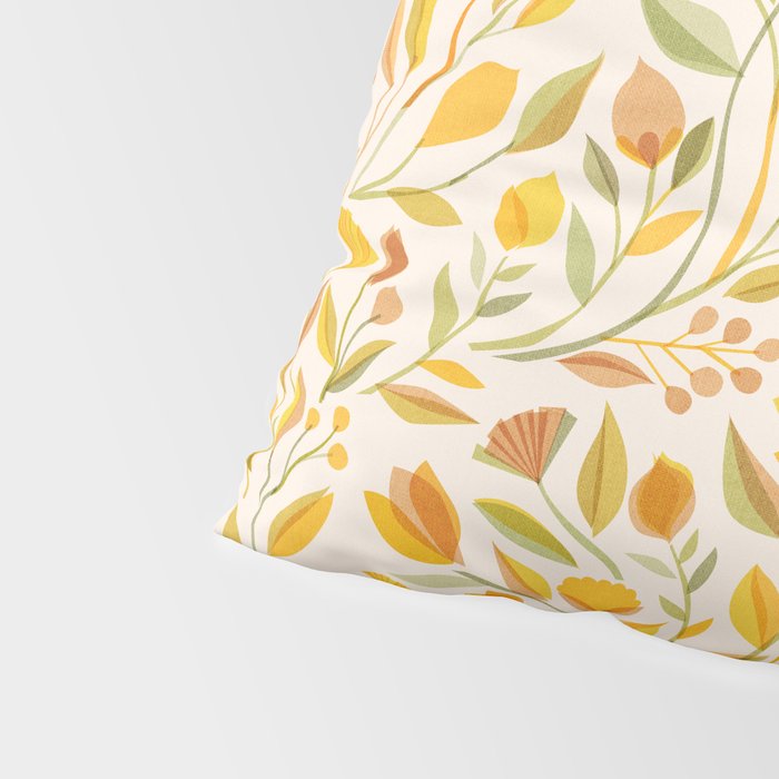 My Heart Blooms {Wilderness} Wild Flowers Pillow Sham Gallery Image 4