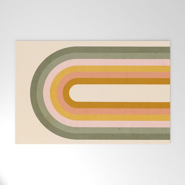 Double Spring Rainbow Welcome Mat Gallery Image 1