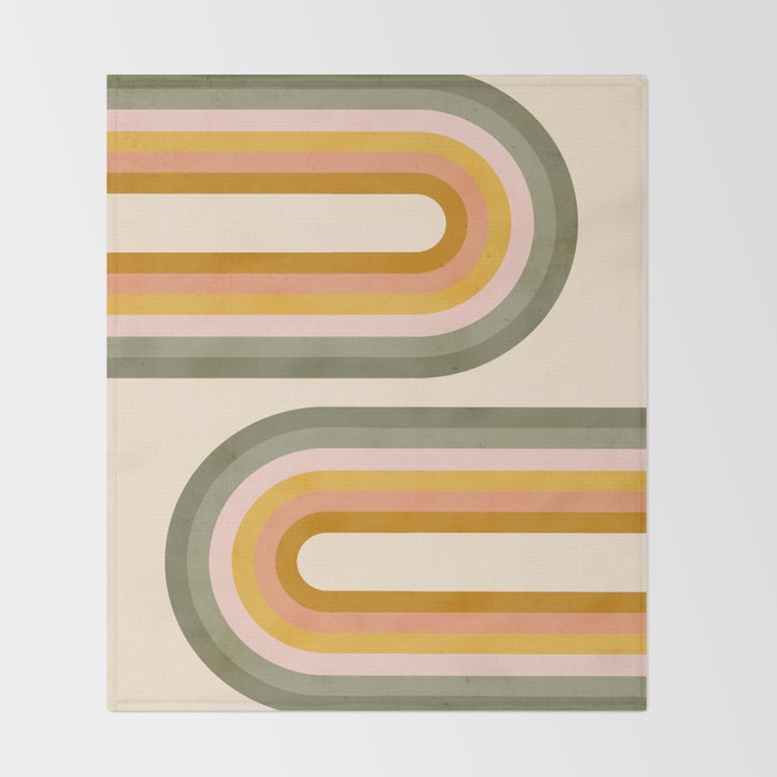 Double Spring Rainbow Throw Blanket Gallery Image 2