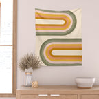Double Spring Rainbow Wall Tapestry Gallery Image 2