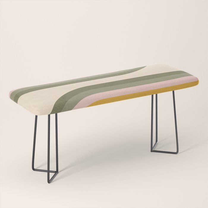 Double Spring Rainbow Bench Gallery Image 1