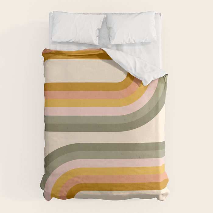 Double Spring Rainbow Duvet Cover Gallery Image 1
