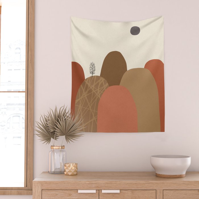 Mountains #1 Wall Tapestry Gallery Image 2