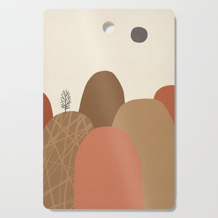 Mountains #1 Cutting Board Gallery Image 1