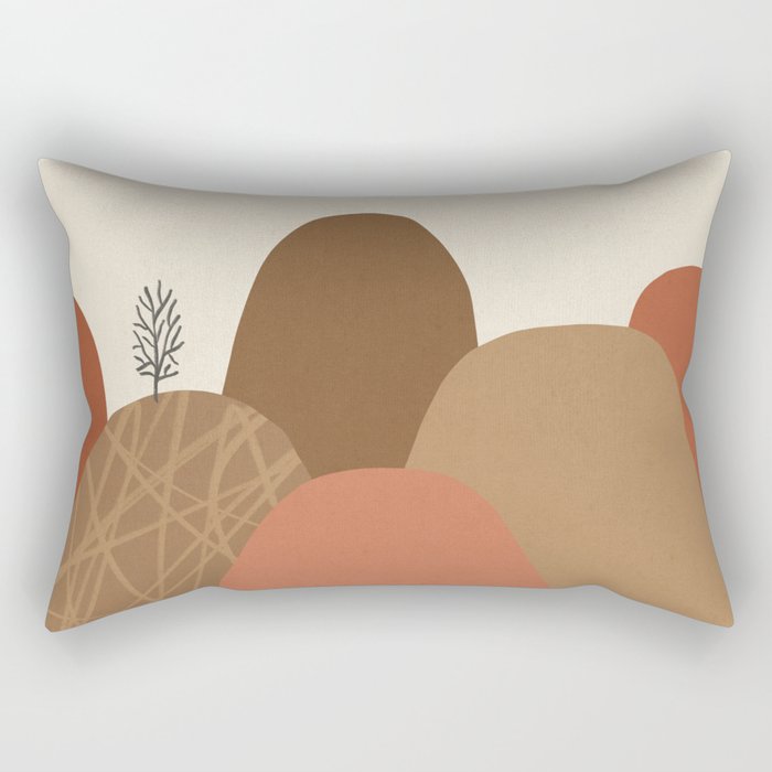 Mountains #1 Rectangular Pillow Gallery Image 1