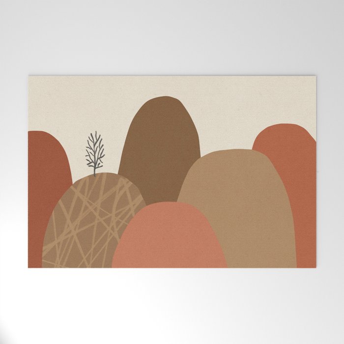Mountains #1 Welcome Mat Gallery Image 1