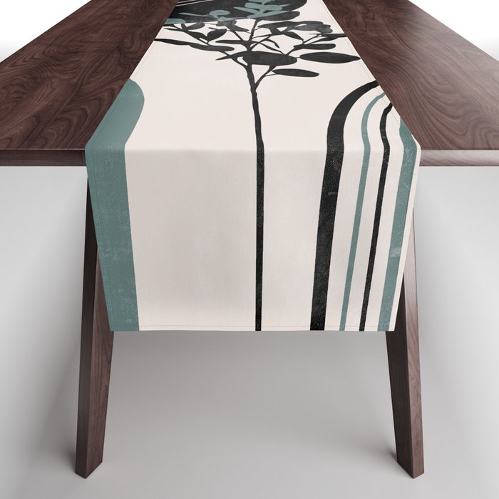 Eucalyptus Boho Botanical Table Runner Gallery Image 1