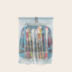 Colorful Ski Lift Wall Hanging Gallery Image 1