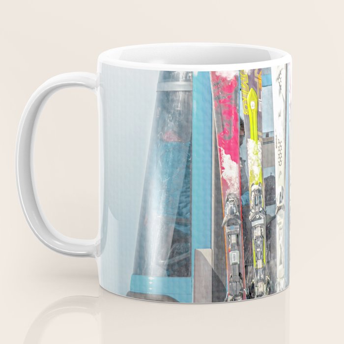 Colorful Ski Lift Coffee Mug Gallery Image 3