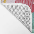 Sagrada familia- Landscape hand-painted Illustration Bath Mat Gallery Image 2