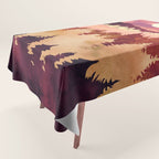 Autumn Sunset Tablecloth Gallery Image 1