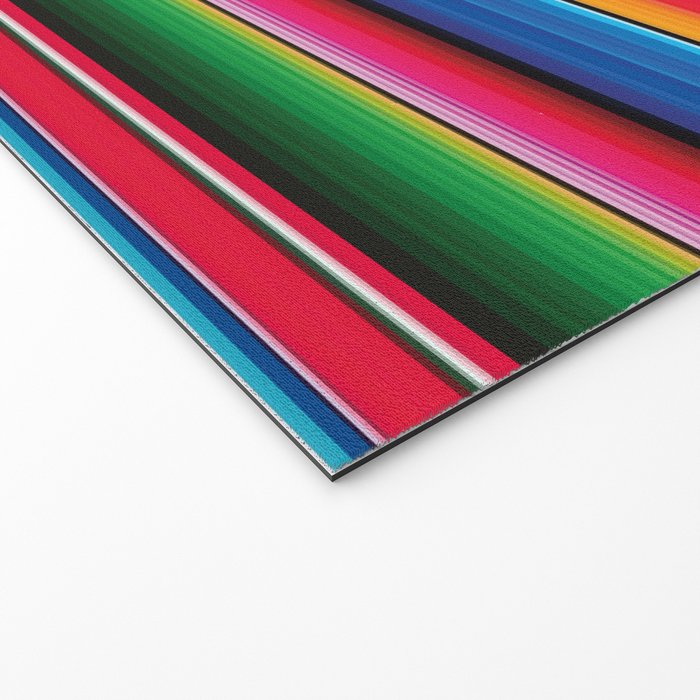 Serape Saltillo Red Welcome Mat Gallery Image 2