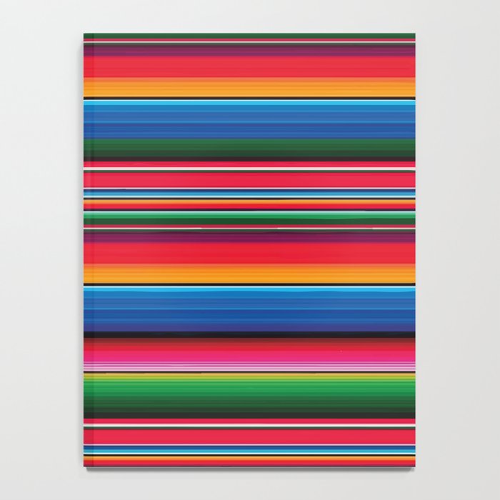 Serape Saltillo Red Notebook Gallery Image 4