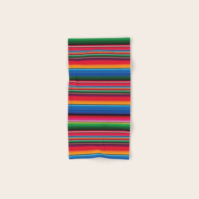 Serape Saltillo Red Bath Towel Gallery Image 1