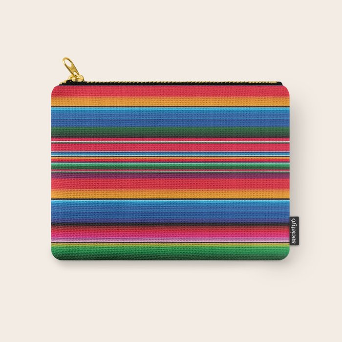 Serape Saltillo Red Carry All Pouch Gallery Image 1