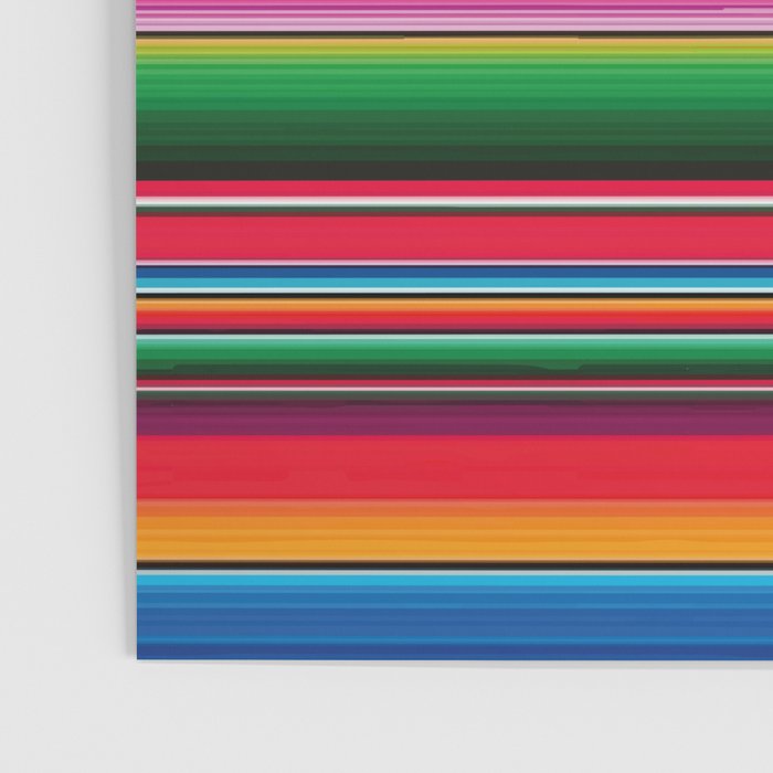 Serape Saltillo Red Poster Gallery Image 3