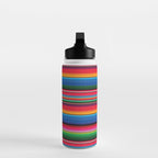 Serape Saltillo Red Water Bottle Gallery Image 3