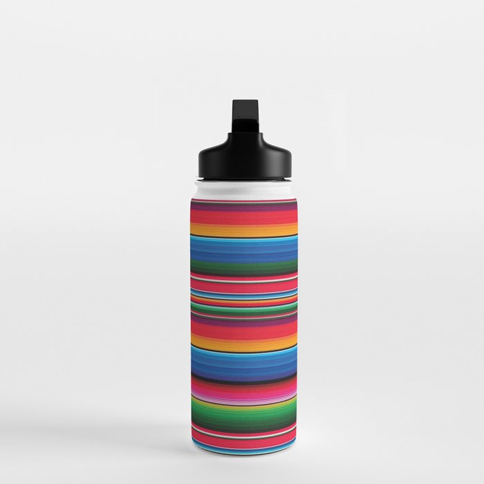 Serape Saltillo Red Water Bottle Gallery Image 3