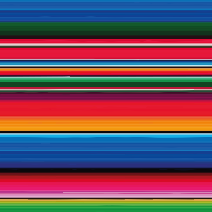 Serape Saltillo Red Coffee Mug Gallery Image 2