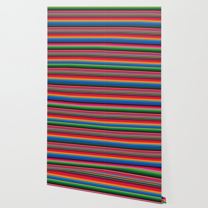 Serape Saltillo Red Wallpaper Gallery Image 2