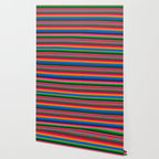 Serape Saltillo Red Wallpaper Gallery Image 2