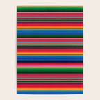 Serape Saltillo Red Poster Gallery Image 4