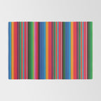 Serape Saltillo Red Rug Gallery Image 2