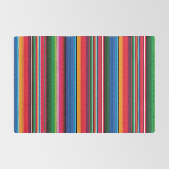 Serape Saltillo Red Rug Gallery Image 2