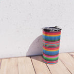 Serape Saltillo Red Travel Mug Gallery Image 4