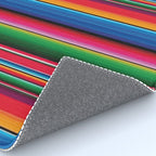 Serape Saltillo Red Rug Gallery Image 4