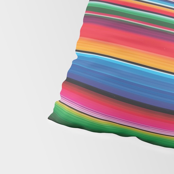 Serape Saltillo Red Pillow Sham Gallery Image 4