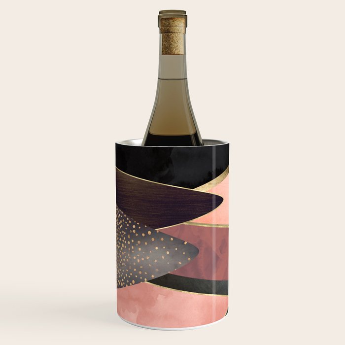 Pink and Gold Peaks Wine Chiller Gallery Image 2