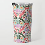 Folk Flora - Liberty Travel Mug Gallery Image 3